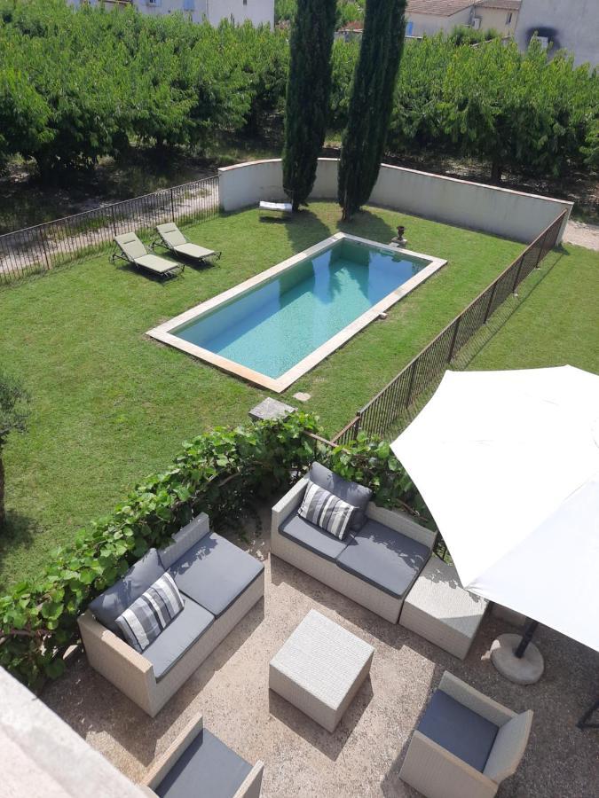 La Villa L Orangerie Vallabrègues Exteriör bild